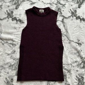Wilfred Burgundy Tunic